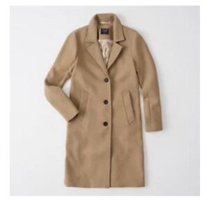 Abercrombie and Fitch Tan Coat